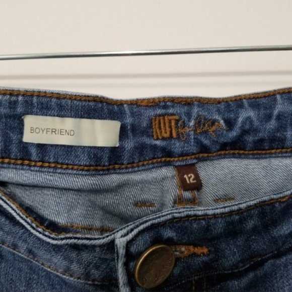 Kut From The Kloth Boyfriend jeans size 12 - Picture 6 of 8